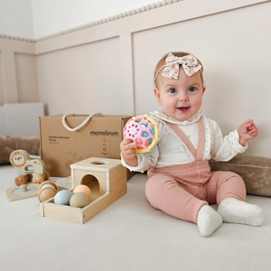 Montessori-Spielzeugset für Baby 7-12 Monate