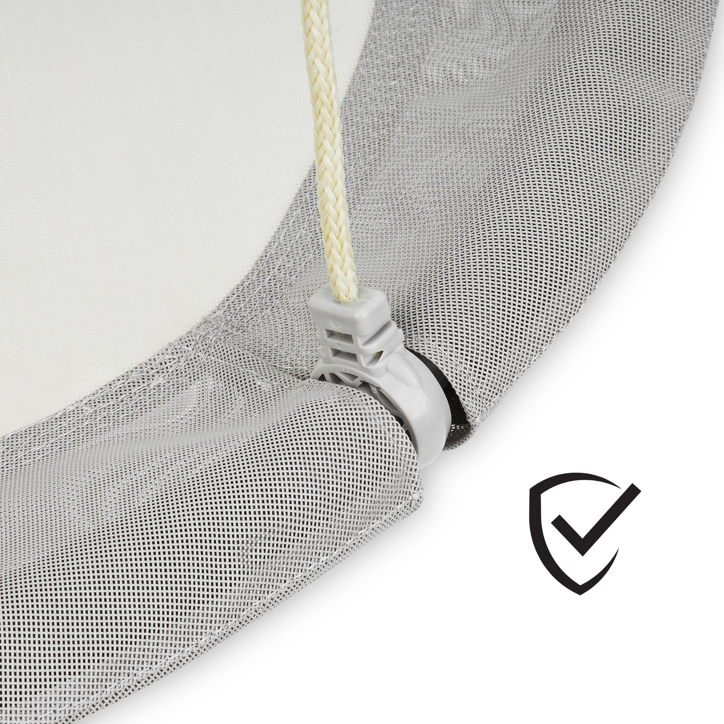 HyperMotion Storchennest-Schaukel - 100 cm Durchmesser, Farbe grau