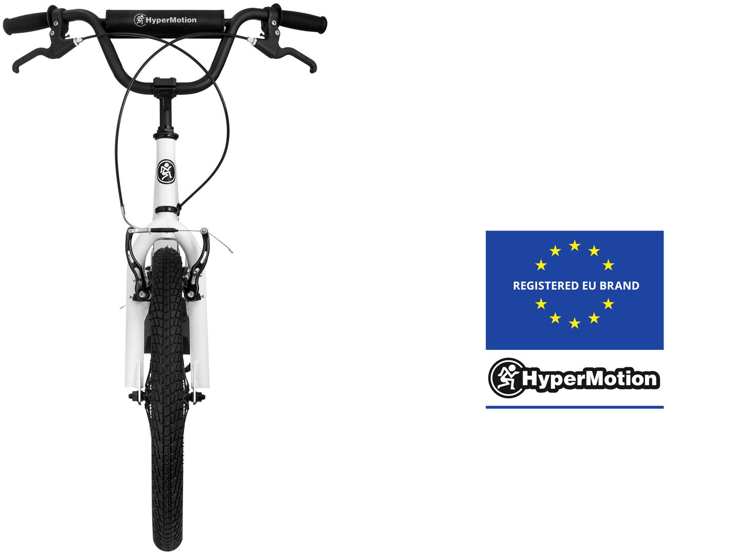 Cityroller Hypermotion RIVA mit Luftreifen 50 cm und 40 cm