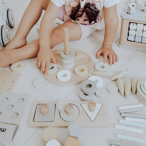 Montessori-Lernbox für Kleinkinder – 6 Spielzeuge