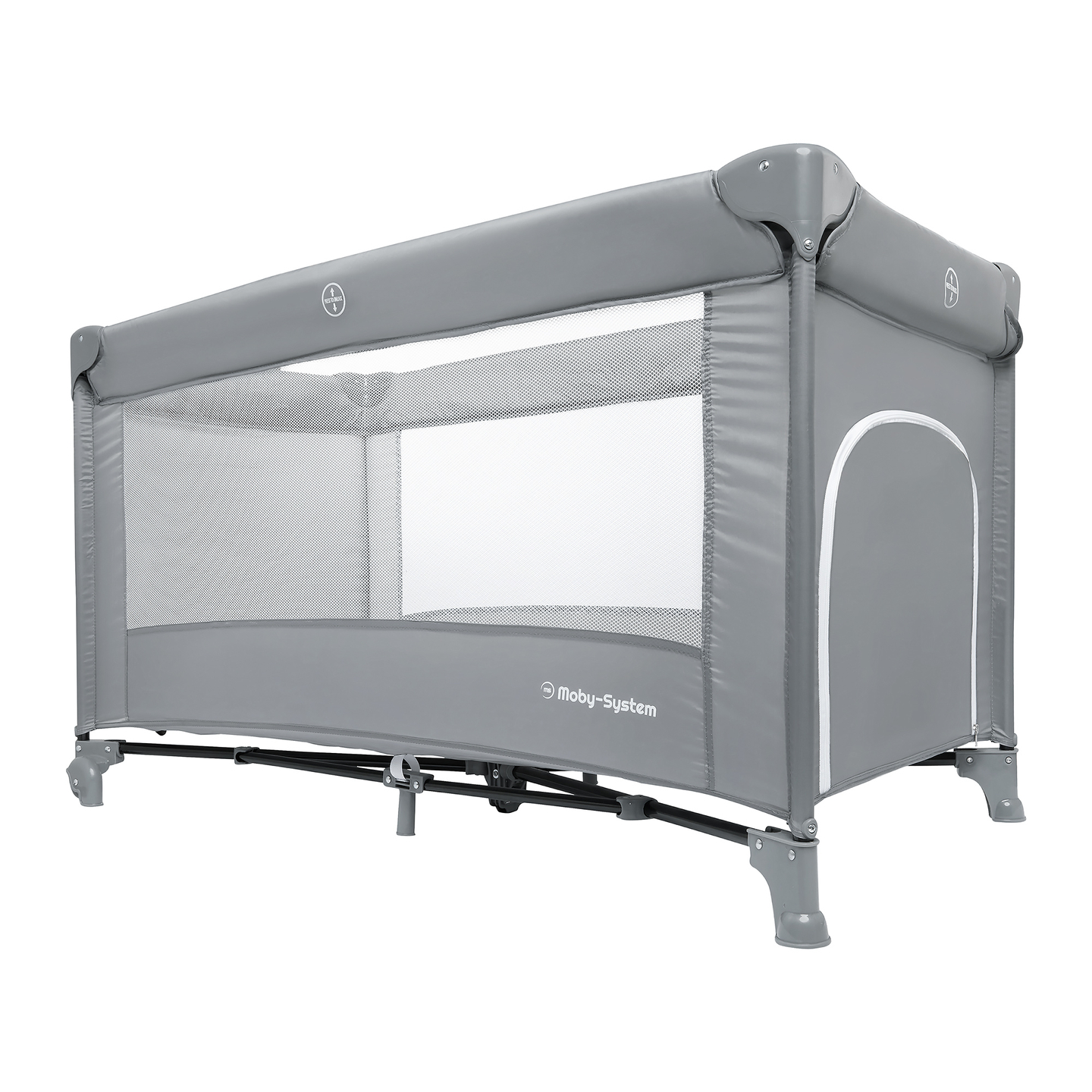 Reisebett Happy Traveller BASIC – grau