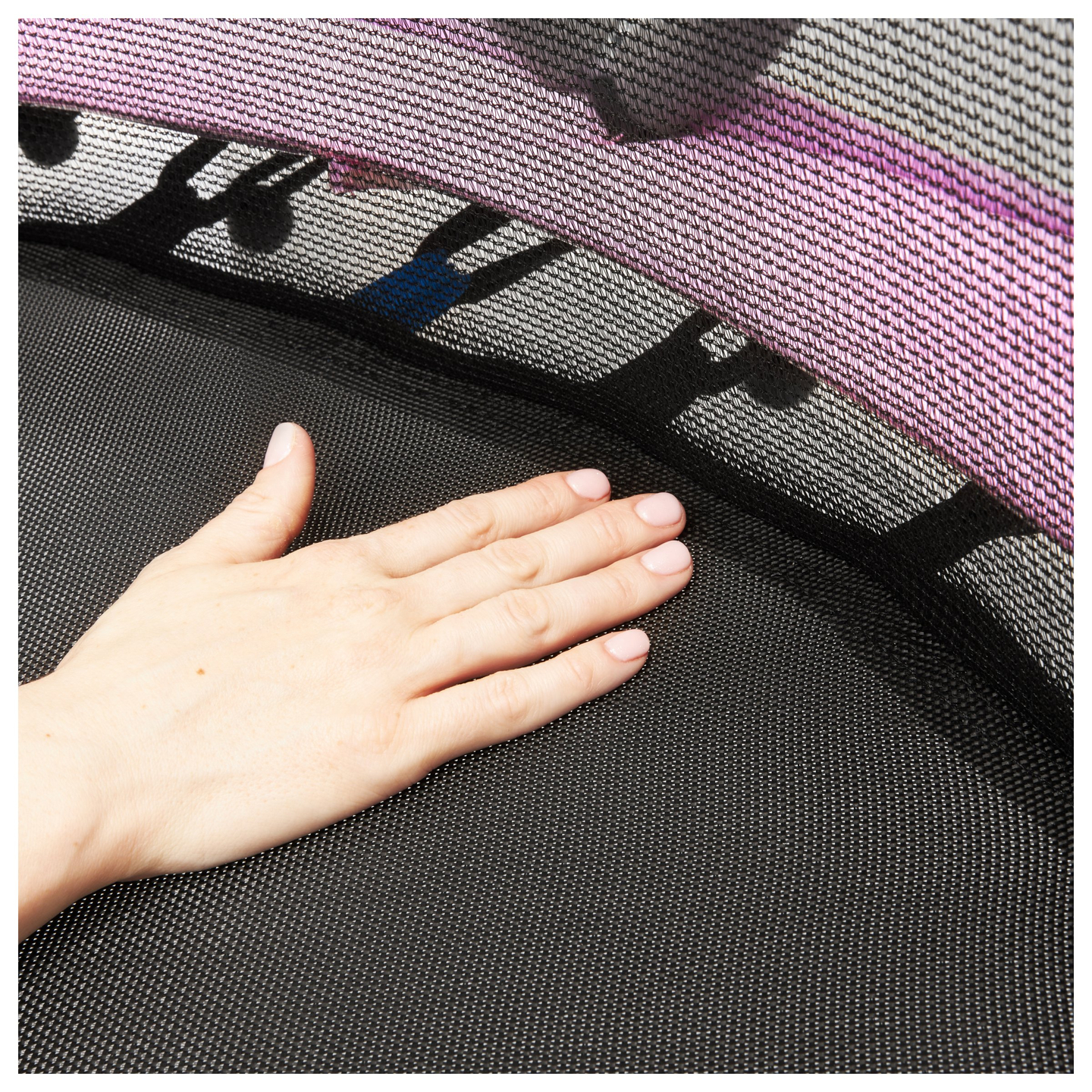 167cm Trampolin mit Sicherheitsnetz - für Kinder 3-8 Jahre - Haus und Garten