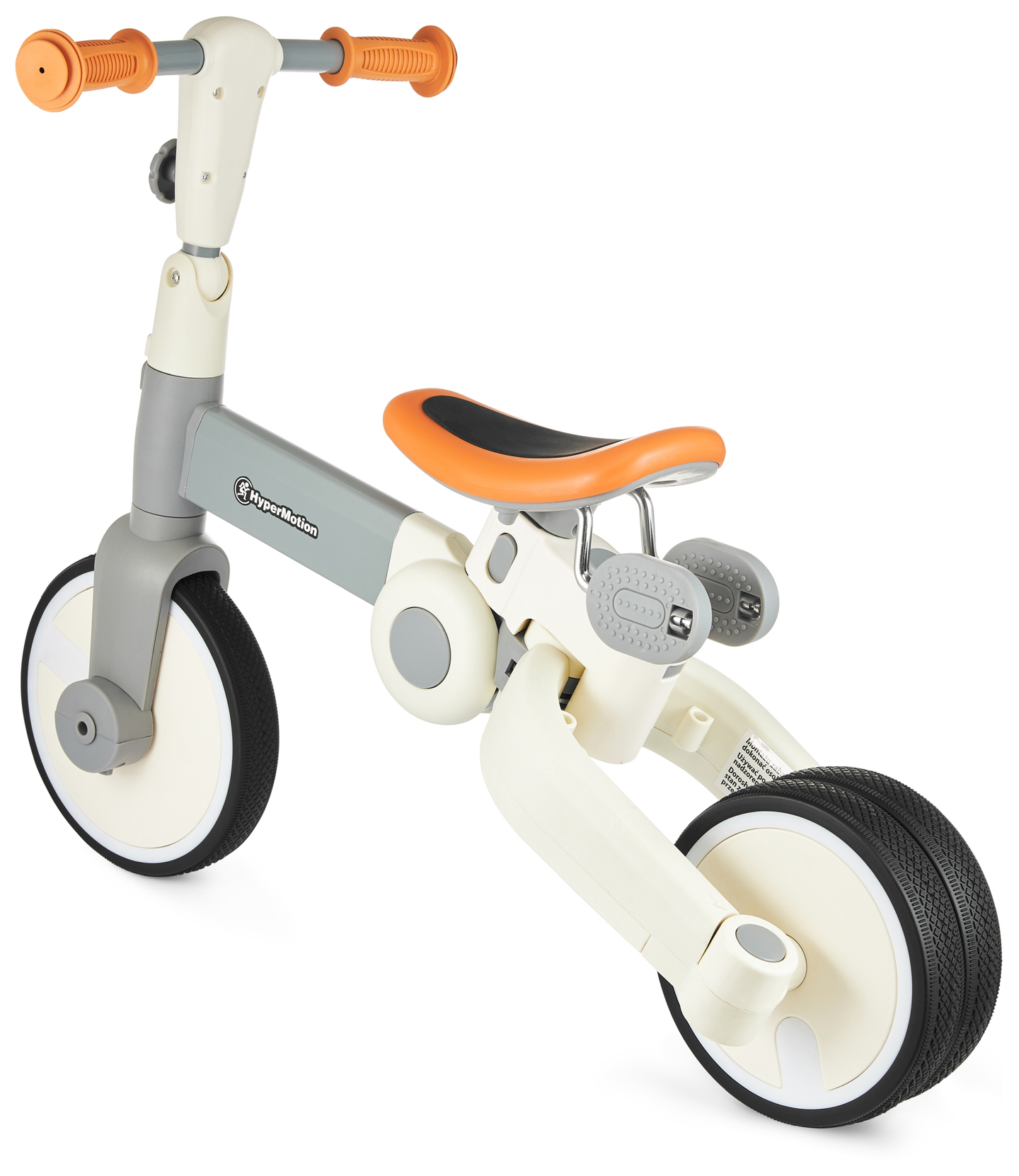 Baby-Dreirad, Laufrad, Wagen und Schiebewagen - 5 in 1 von HyperMotion