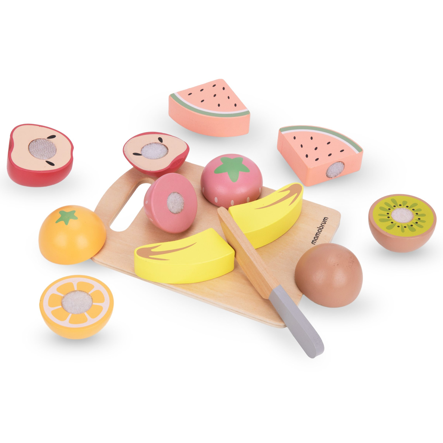 Schneideobst aus Holz - Set