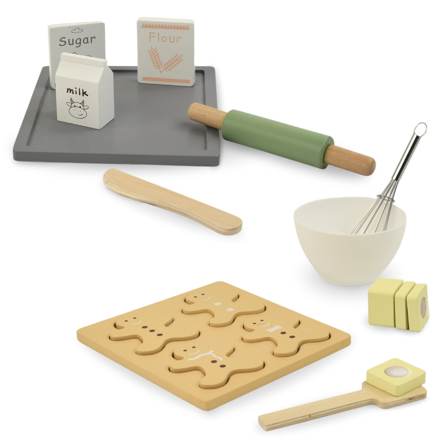 Lebkuchenset aus Holz