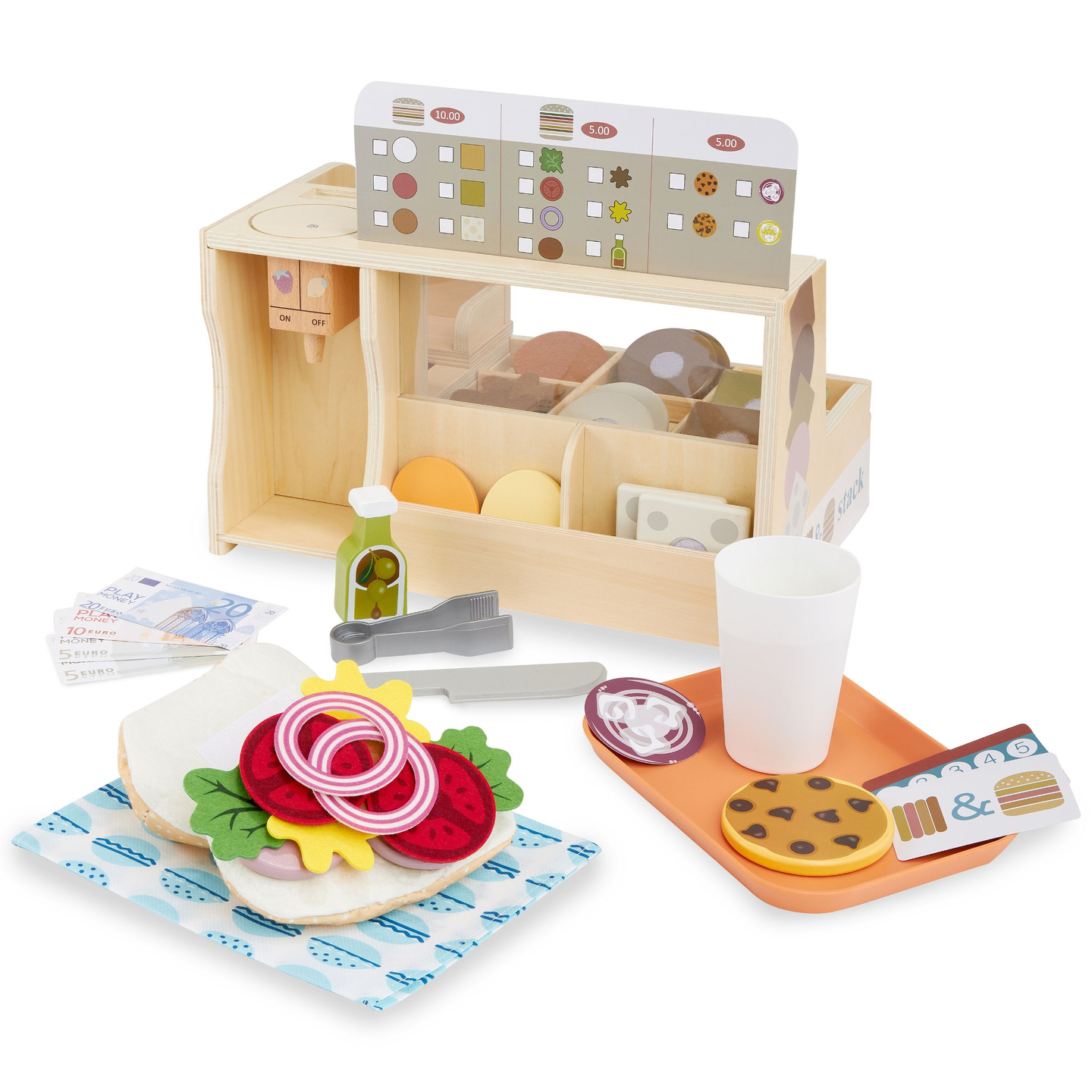 Sandwichbar aus Holz - Restaurant