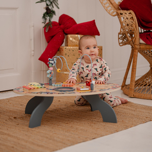 7in1 Lerntisch aus Holz, musikalisch, sensorisch