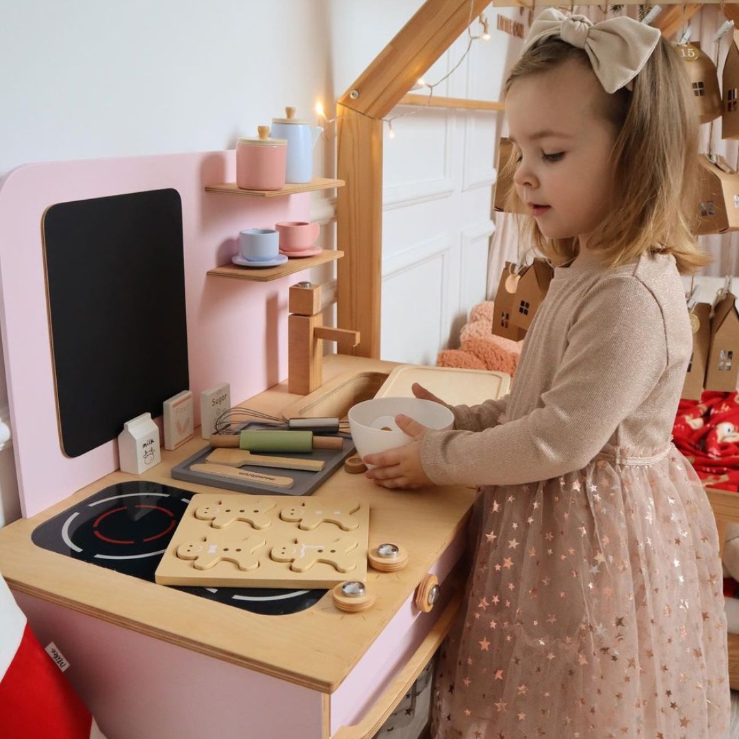 Lebkuchenset aus Holz