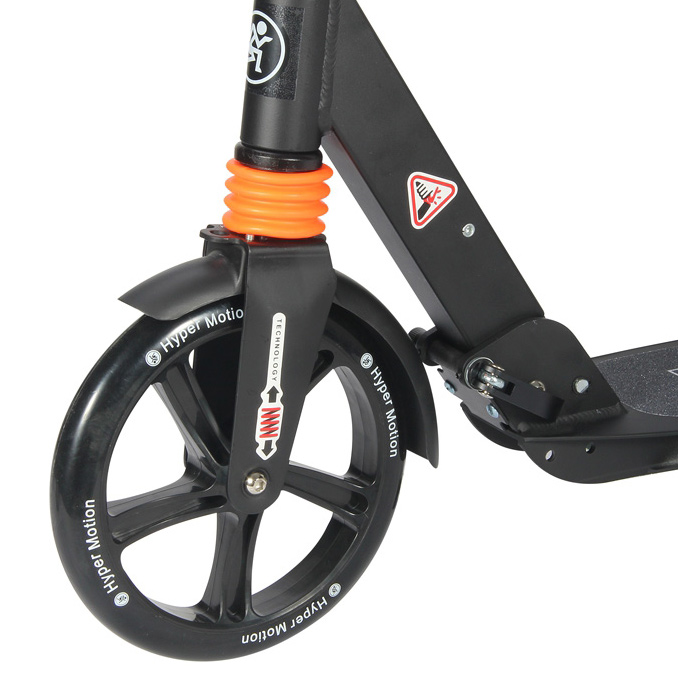 Tretroller HyperMotion DRAGSTER – schwarz