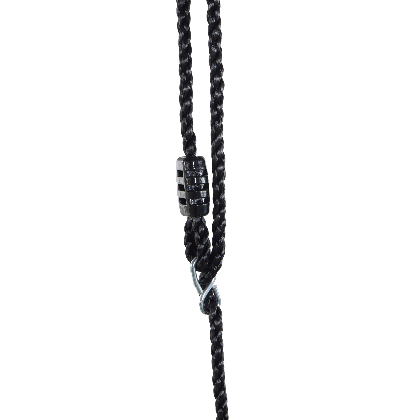 Doppelschaukel mit Gestell und Seilen – Sitz und Storchennest