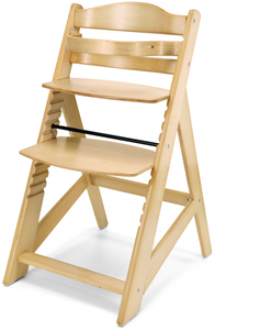 Holz-Hochstuhl Moby-System WOODY - Farbe Naturholz