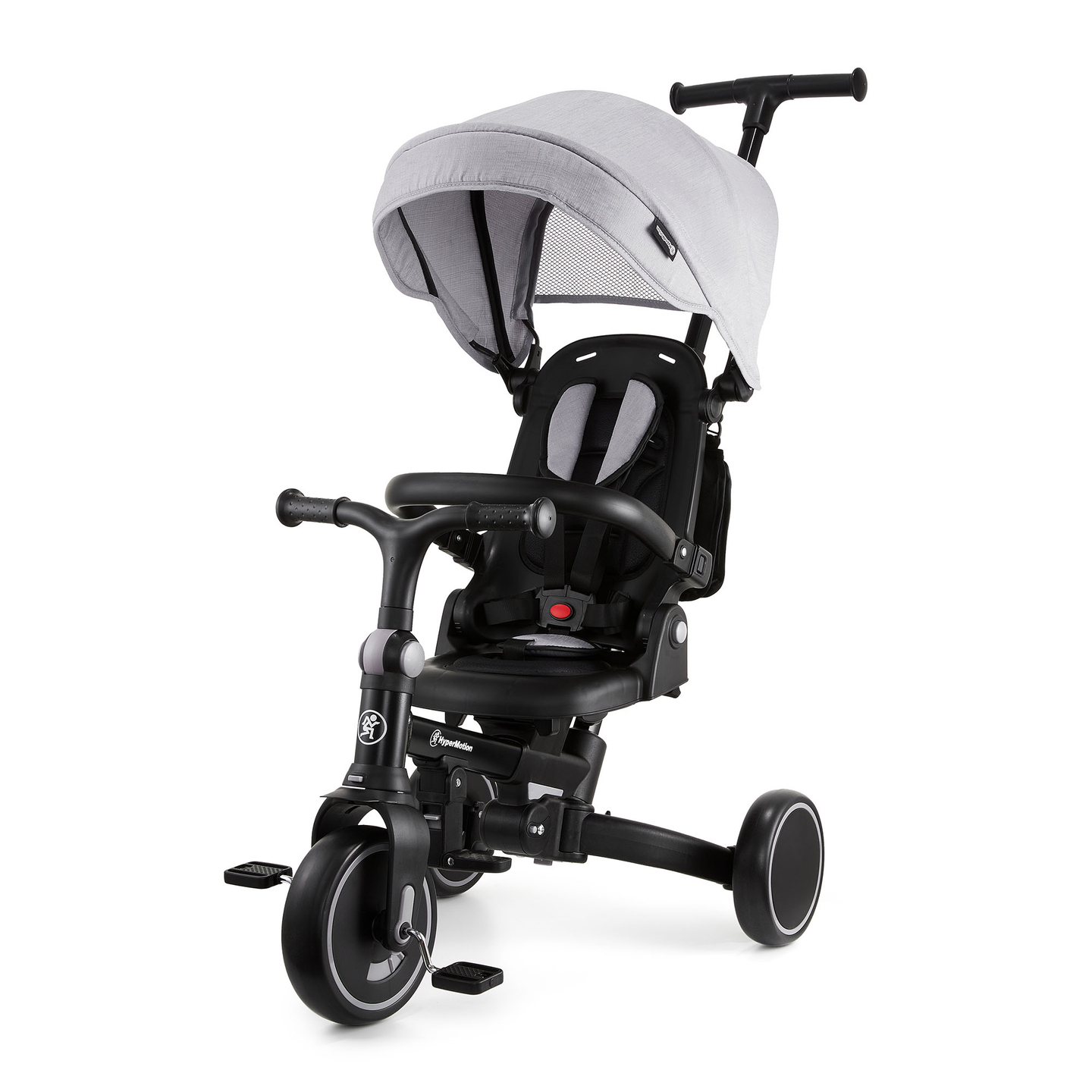 8in1 Multifunktions-Dreirad TOBI FOREST - grau