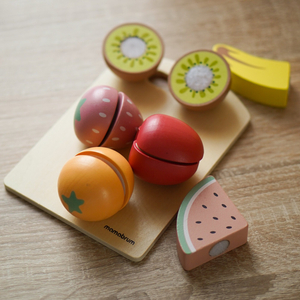Schneideobst aus Holz - Set