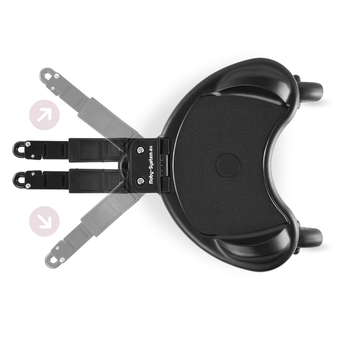 Beistellwagen mit Sitz zum Kinderwagen Mr. Buggy