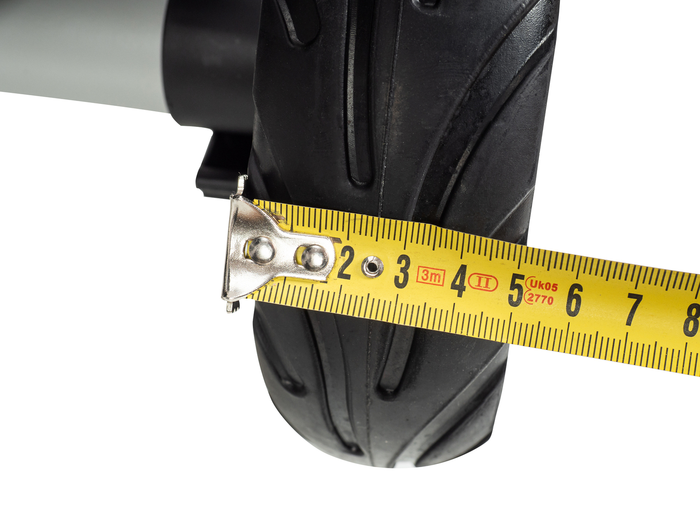 Dreirad HyperMotion TOBI VECTOR - dauerhaft aufgepumpte Räder + Schieber. Farbe: schwarz.