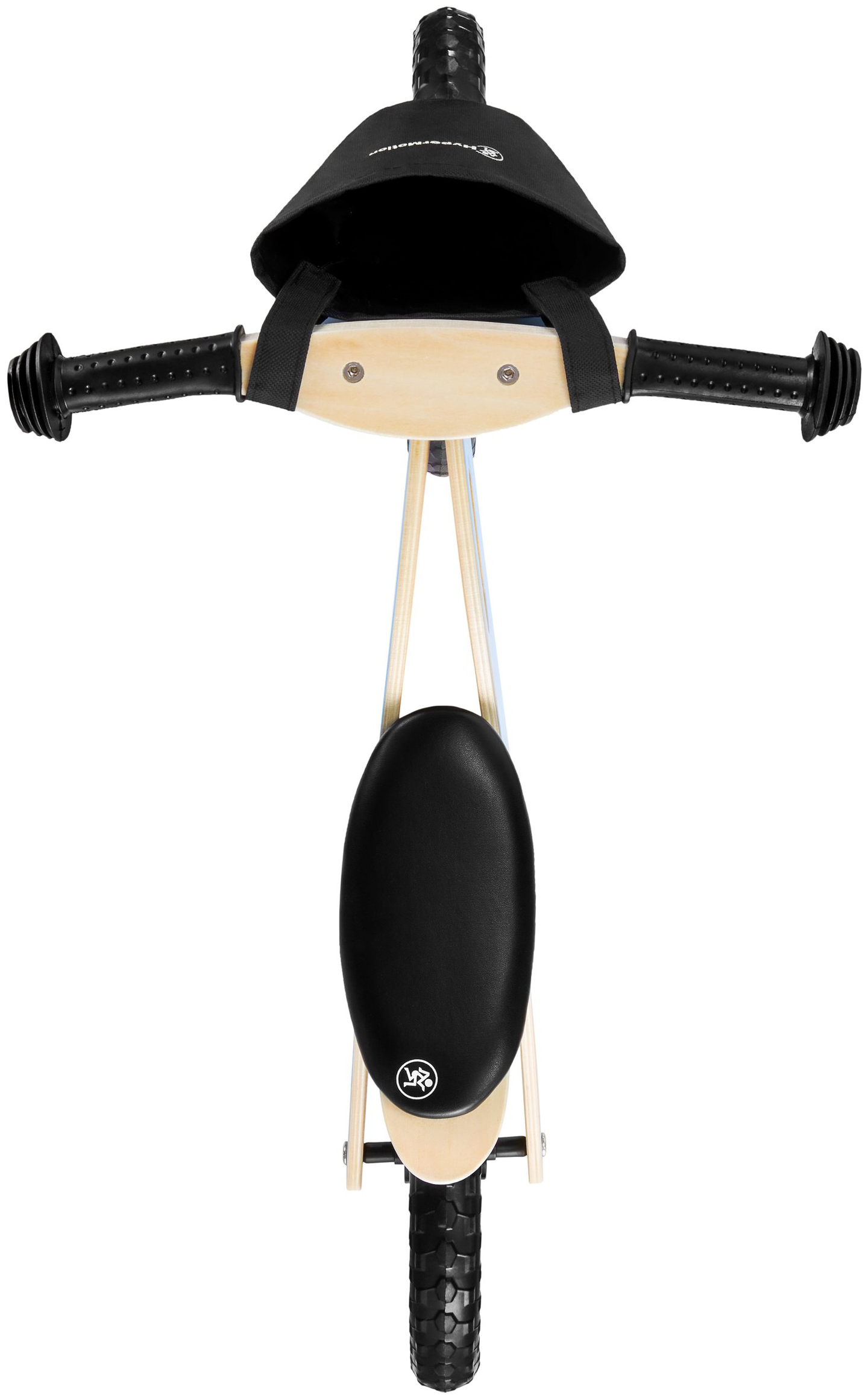 Holzlaufrad HyperMotion LEXI - Schaumstoffräder, superleicht - Himmelblau