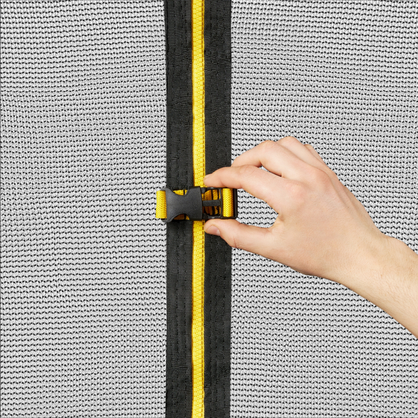 HyperMotion Kinder-Gartentrampolin – 244 cm 8FT – mit Leiter und Innennetz – für Haus und Garten