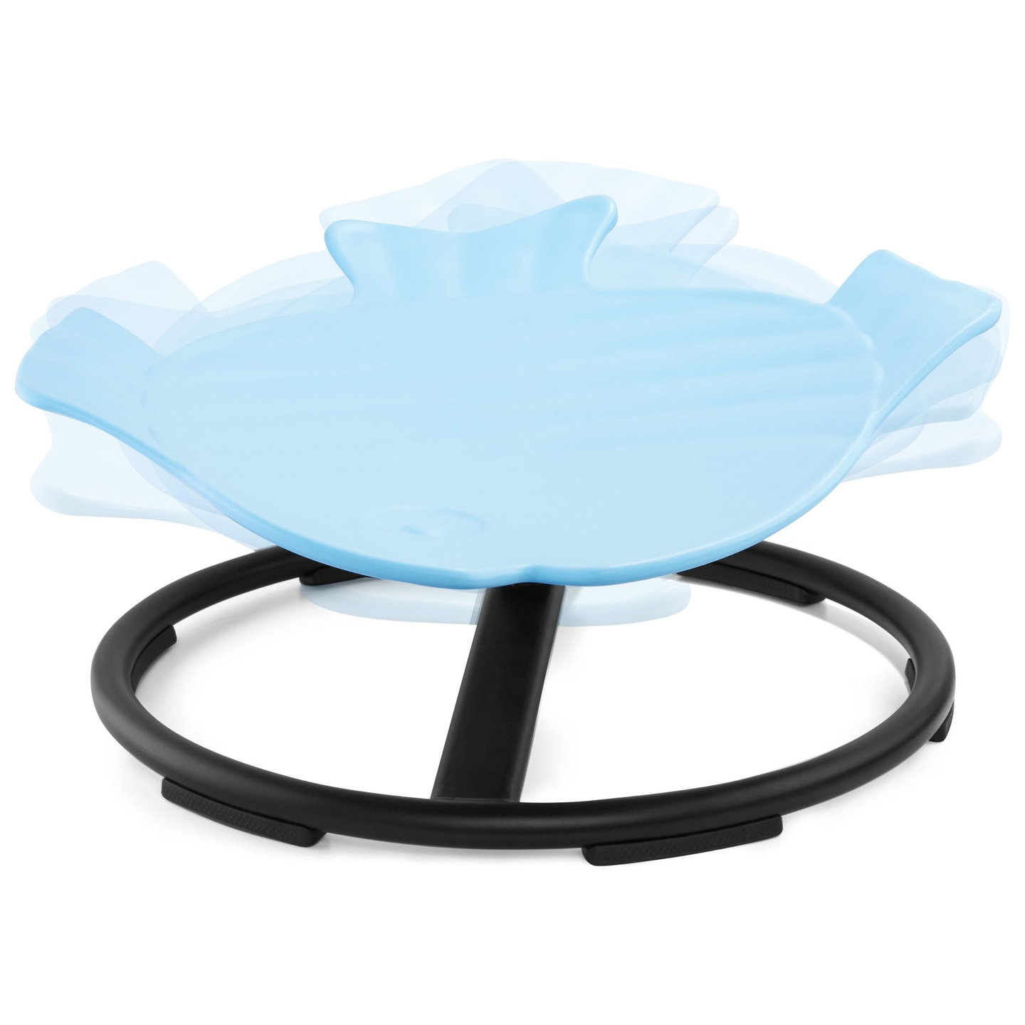 Mini-Karussell für Kinder Fisch - blau