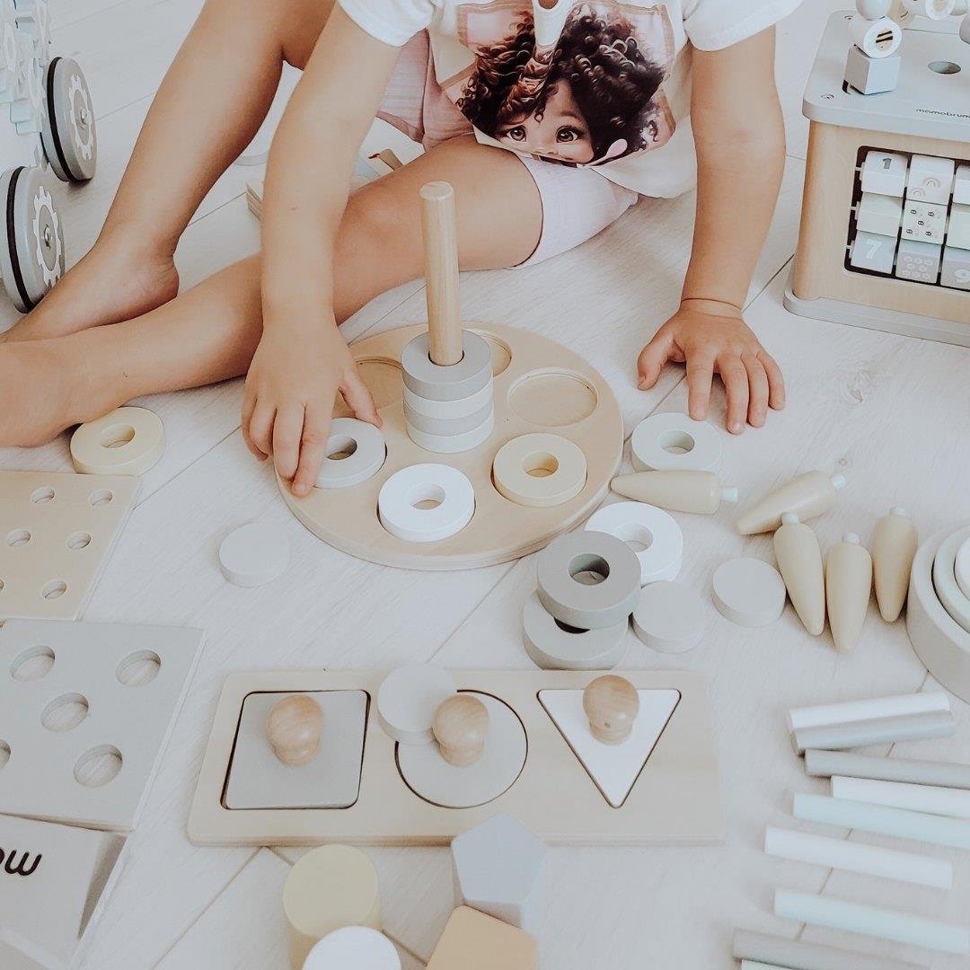 Montessori-Lernbox für Kleinkinder – 6 Spielzeuge