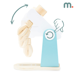 Holzmixer mit Zubehör