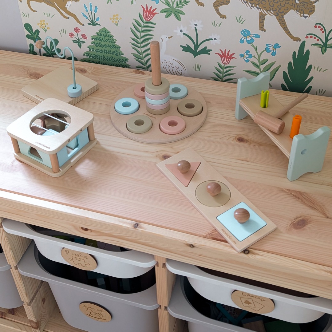 Montessori-Spielzeugset für Kinder von 13-18 Monaten