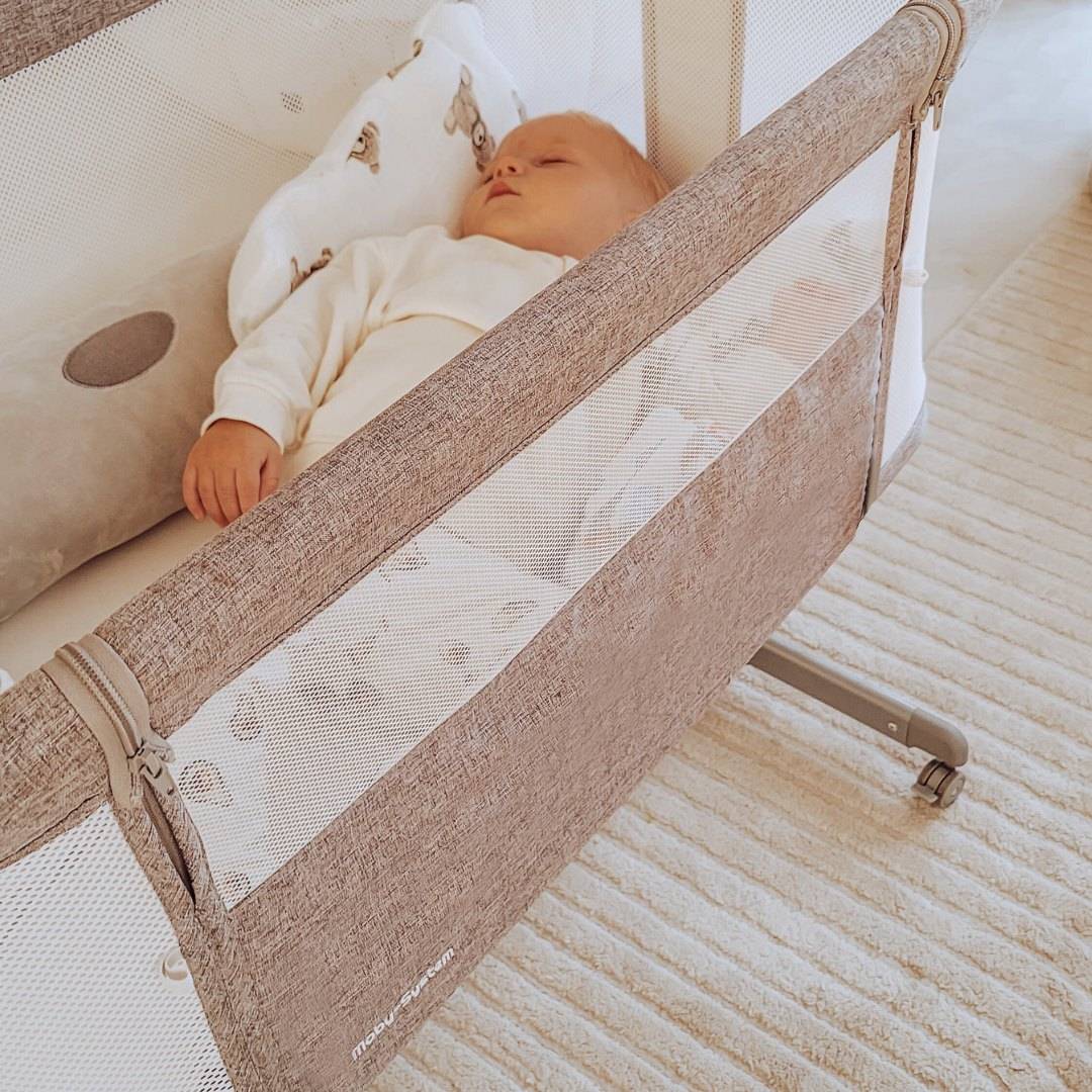 Ausziehbett Moby-System LUNA 3in1 - grau