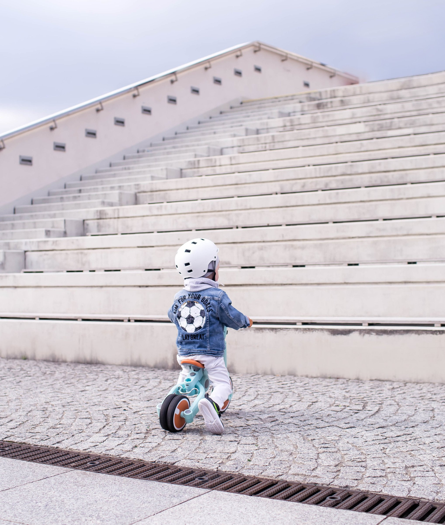 Baby-Dreirad, Laufrad, Wagen und Schiebewagen - 5 in 1 von HyperMotion