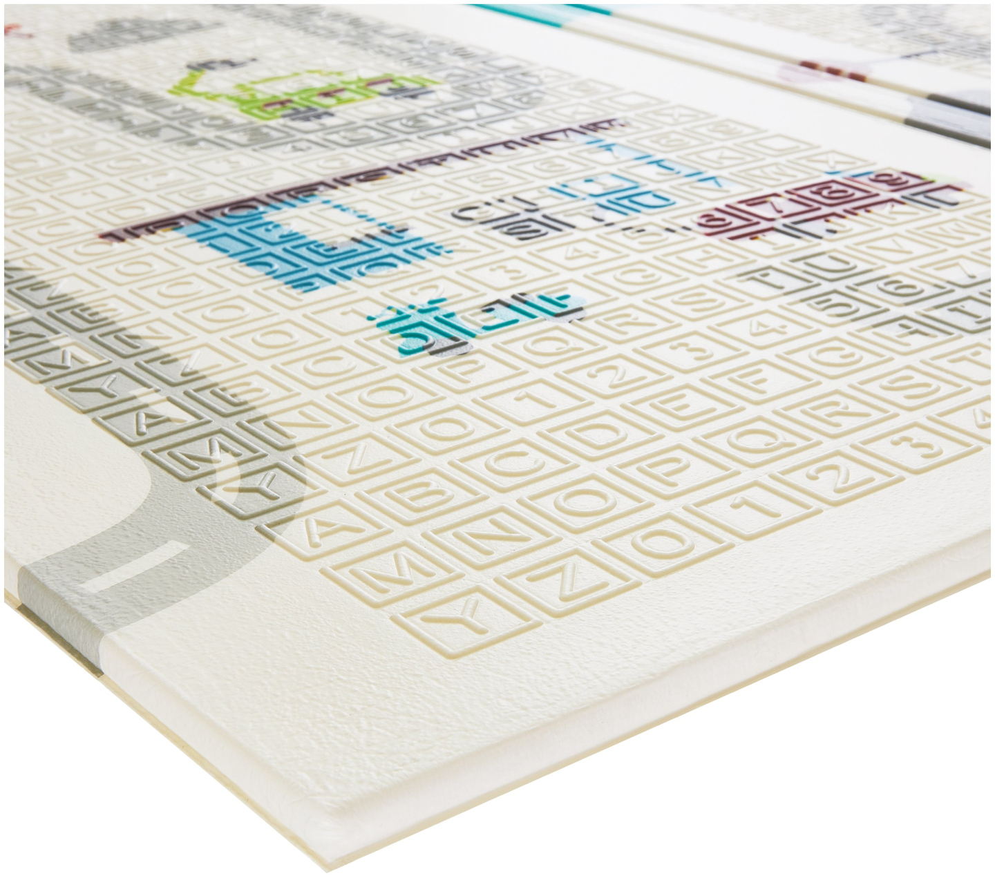 Beidseitige Schaummatte XXL – faltbar 1 CM (Berge und Straße)