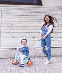 Baby-Dreirad, Laufrad, Wagen und Schiebewagen - 5 in 1 von HyperMotion