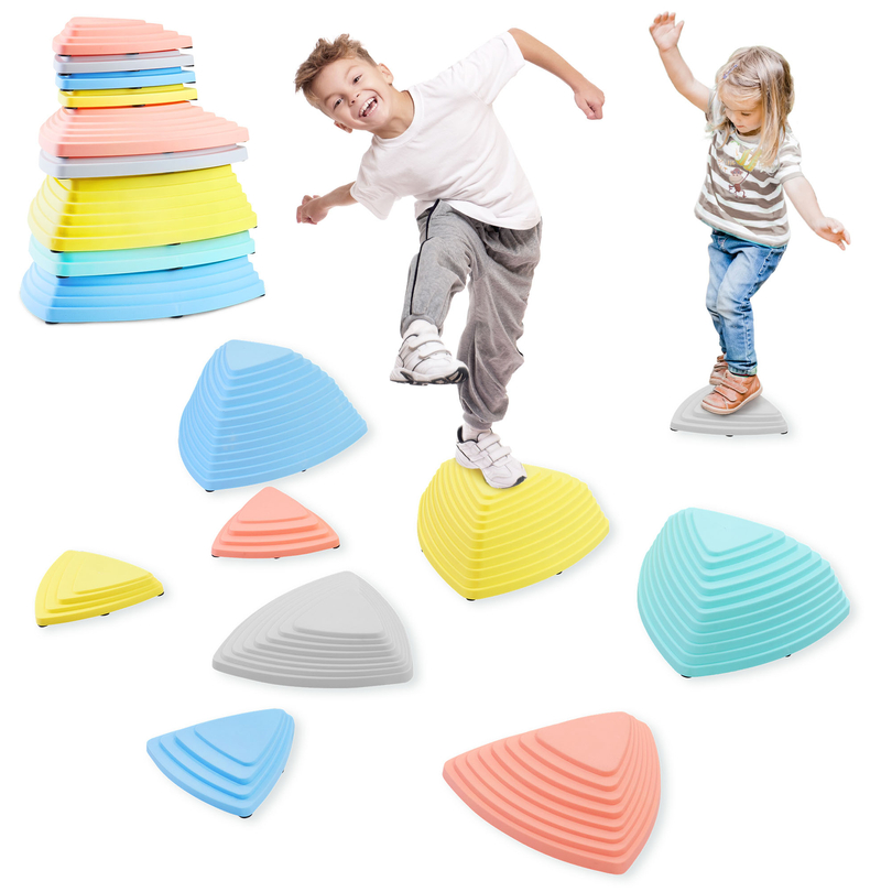 Bunte Balanciersteine - 9 Stück