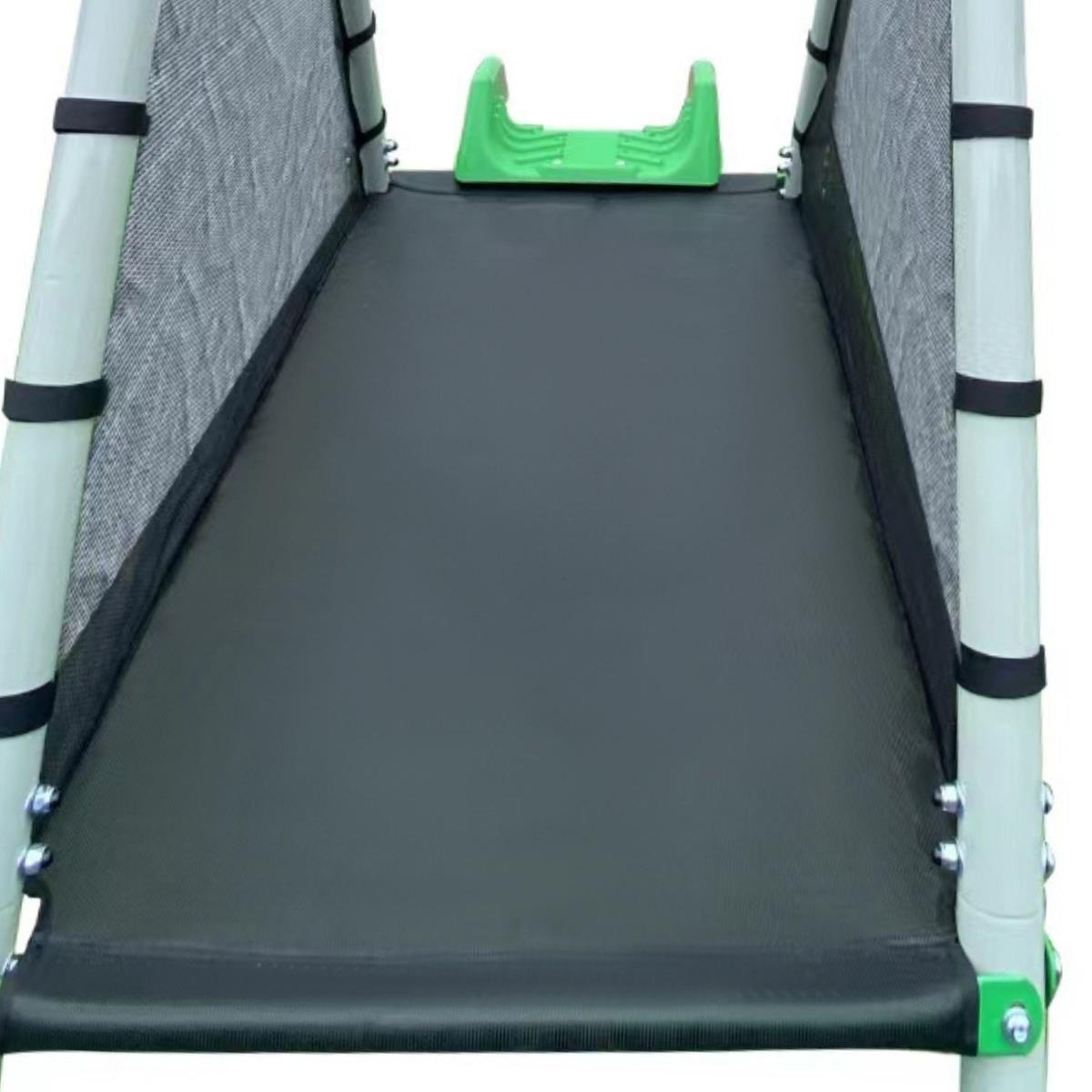 XXL-Gartenspielplatz für Kinder mit Schaukel, Gymnastiktrapez und Rutsche