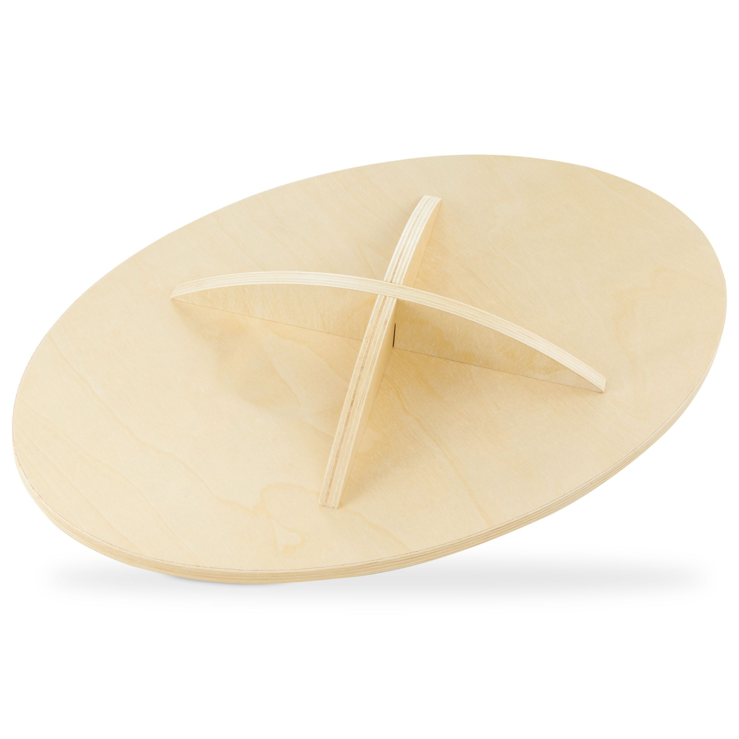 Balancierbrett aus Holz mit Labyrinth und Kugeln - Balancierwippe