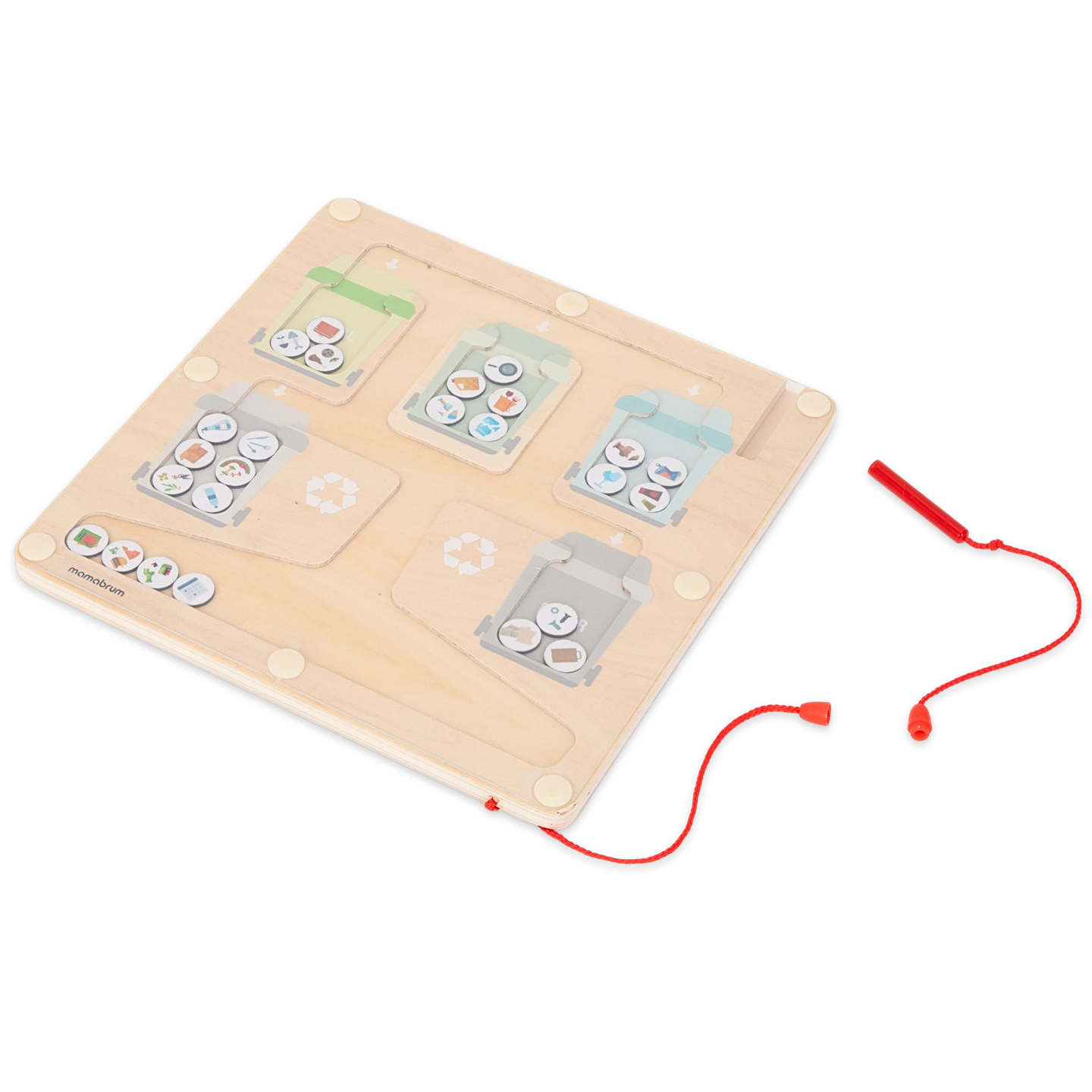 Magnetische Puzzlespiele Recycling