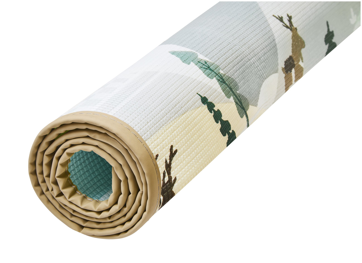 Beidseitige Schaummatte – Märchenwelt / winterliche Stadt