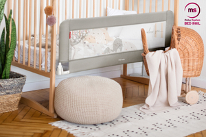 Bettschutzgitter - Bed Rail - Farbe: grau