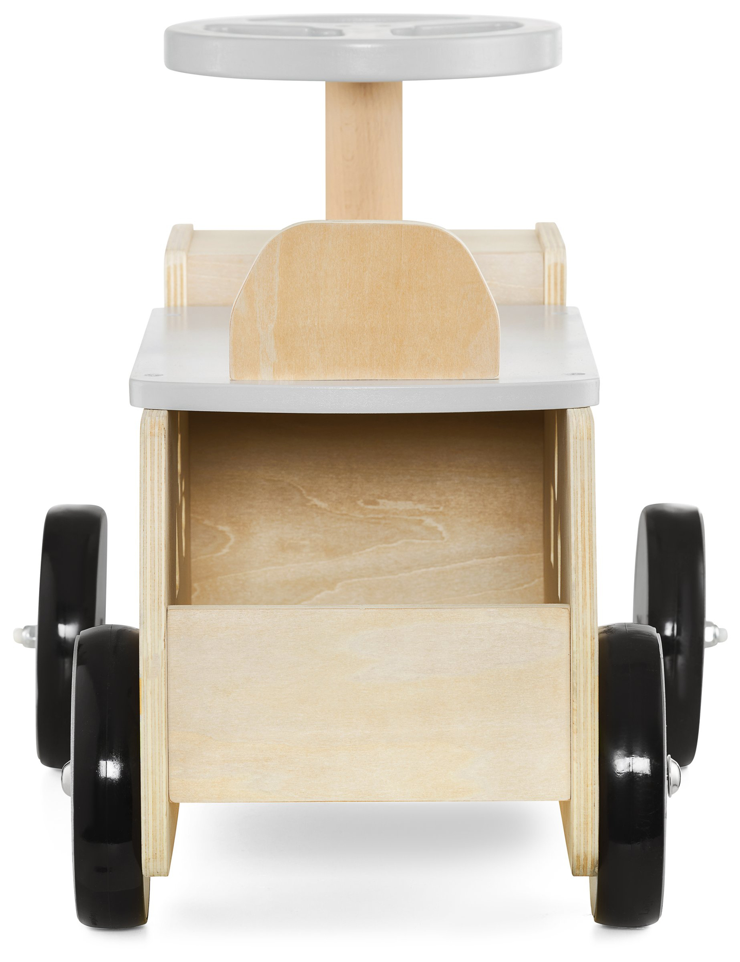 Holzfahrzeug, Auto, Spielzeugauto mit Klötzen