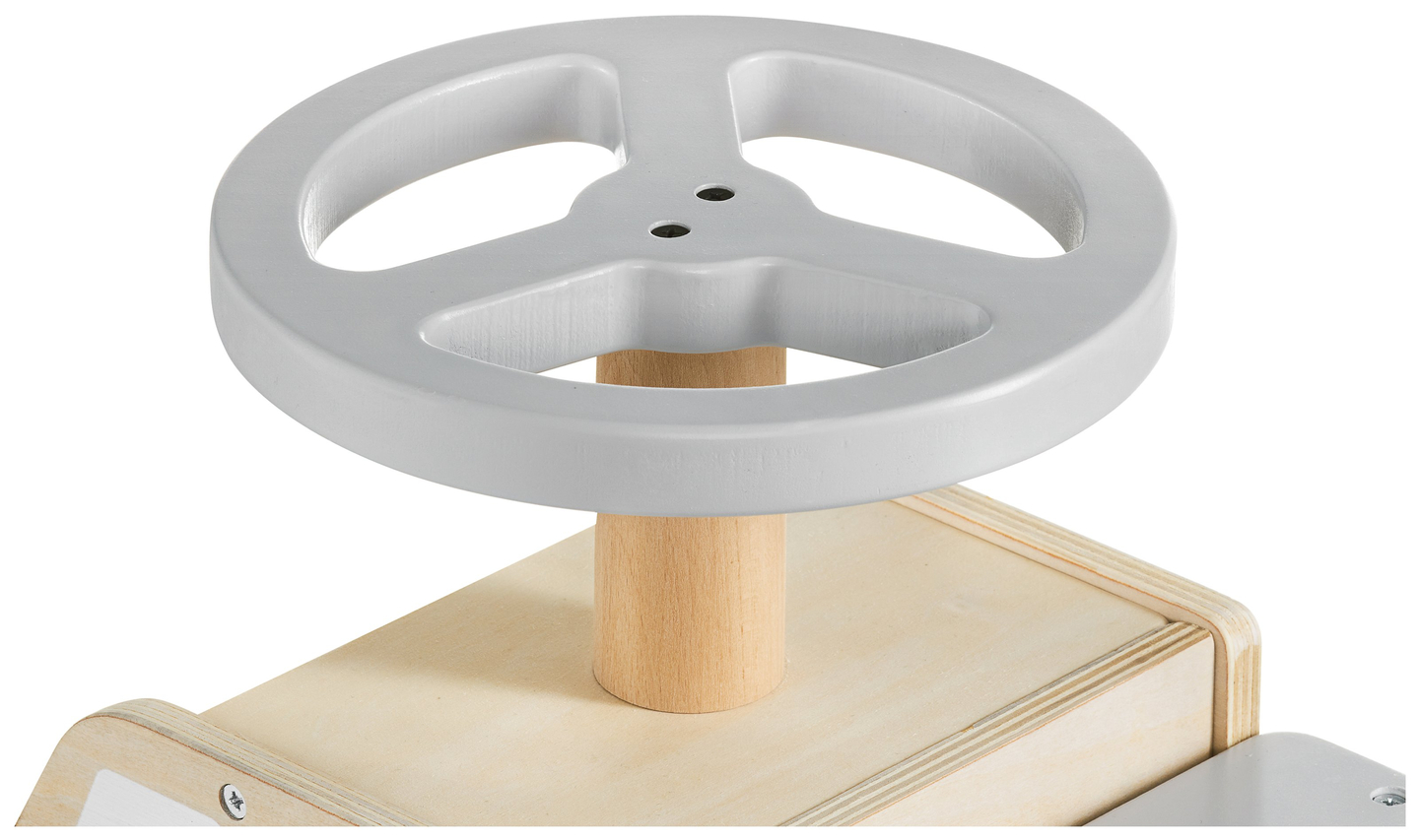 Holzfahrzeug, Auto, Spielzeugauto mit Klötzen