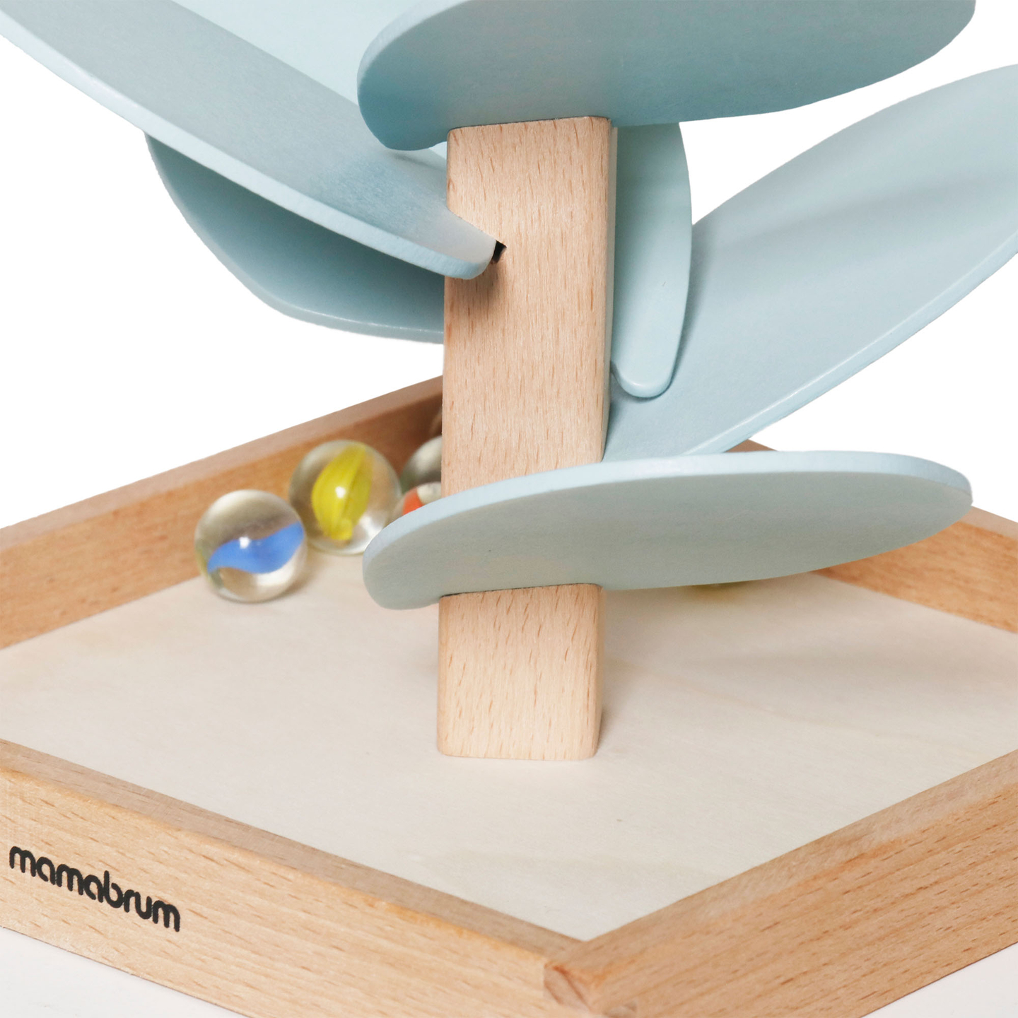 Holz-Kulodrom - Klangbaum mit Kugeln