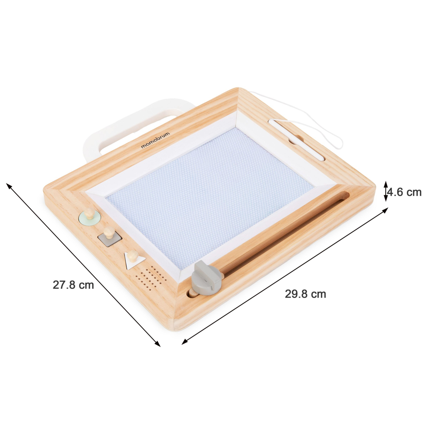 Füllfederhalter aus Holz mit Stempeln - Zeichenbrett