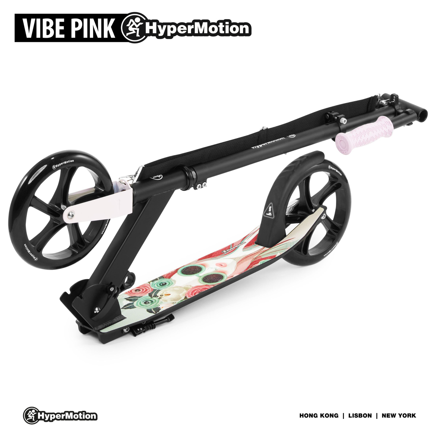 Zweirädriger Stadtroller VIBE Pink HyperMotion – 100 kg