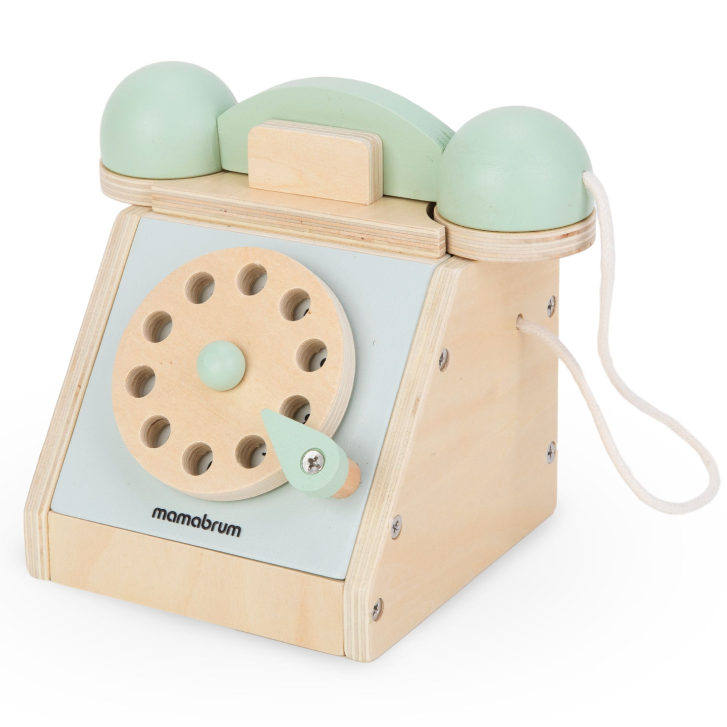 Retro-Holztelefon - neuwertig