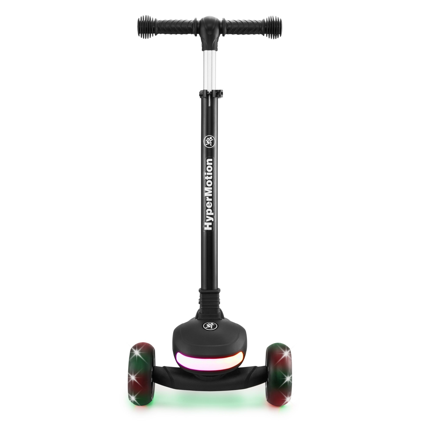 HyperMotion LUMI 3-in-1 Balance Scooter - beleuchtete Plattform und LED-Räder, Farbe schwarz