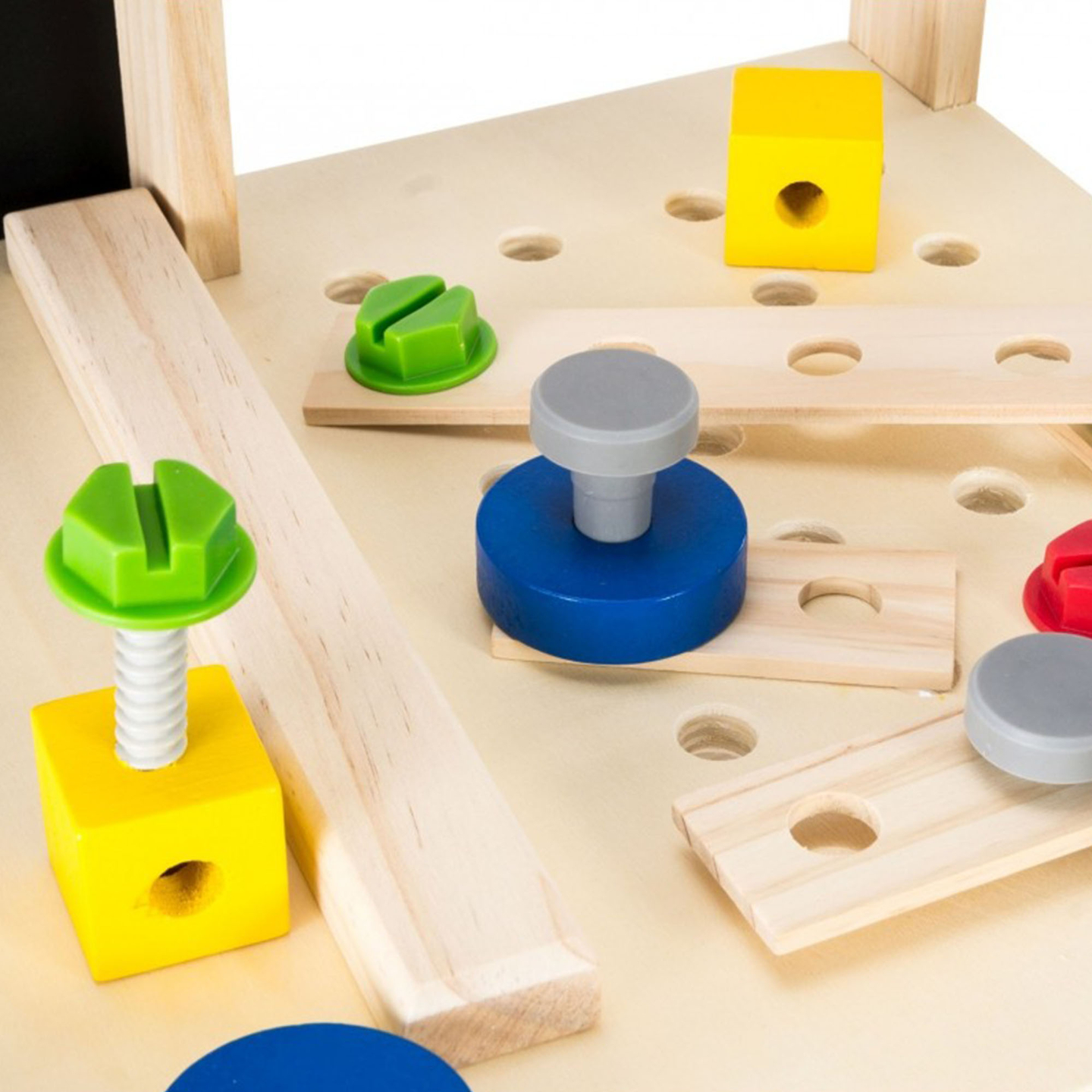 XXL-Bausatz aus Holz - 75 Elemente