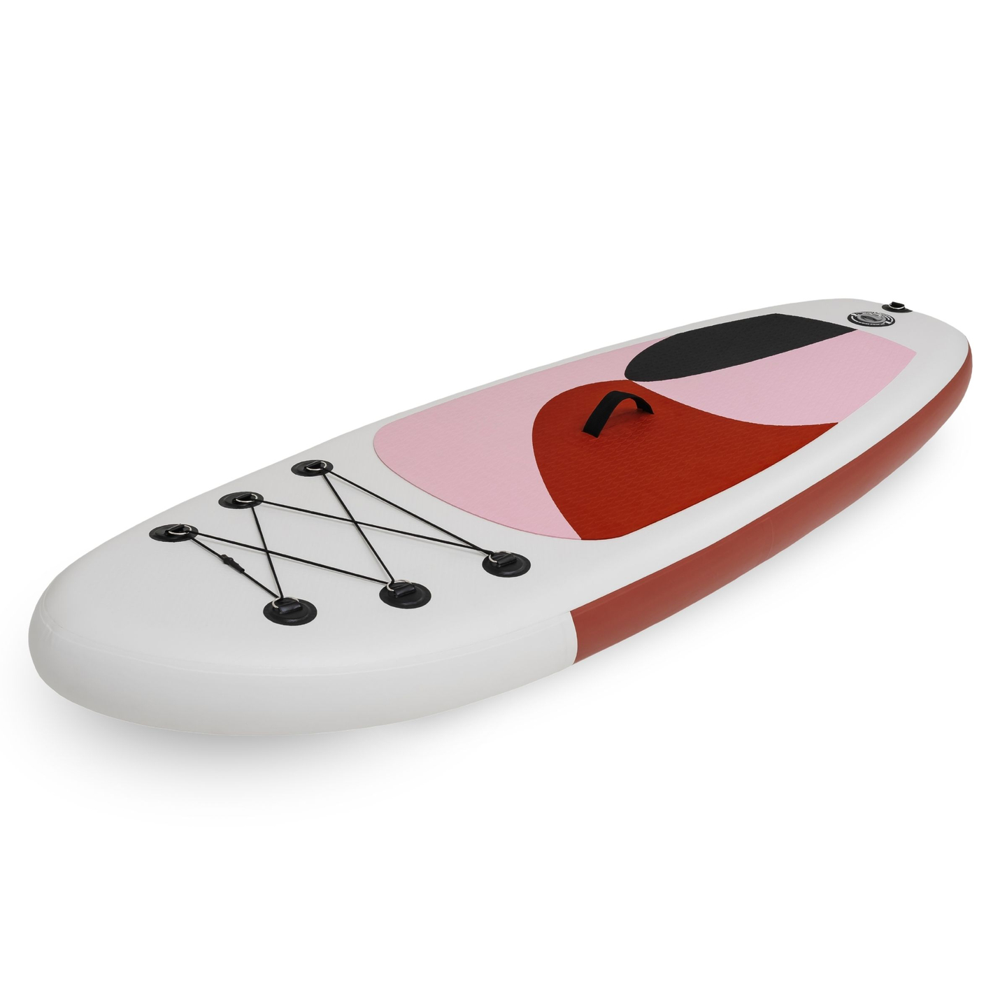 Aufblasbares SUP-Board für Kinder Stand Up Paddle 215 cm mit Paddel - HyperMotion WAVE BOOST PINK 215
