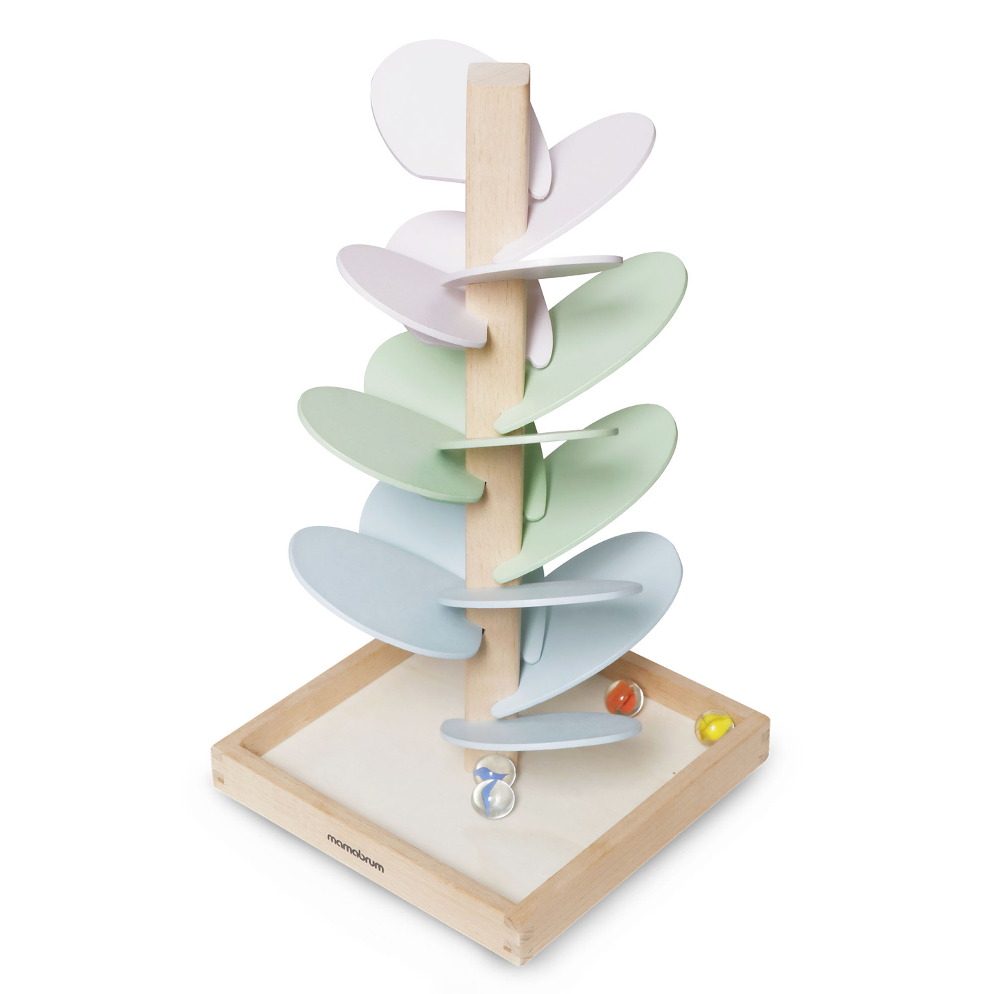 Holz-Kulodrom - Klangbaum mit Kugeln