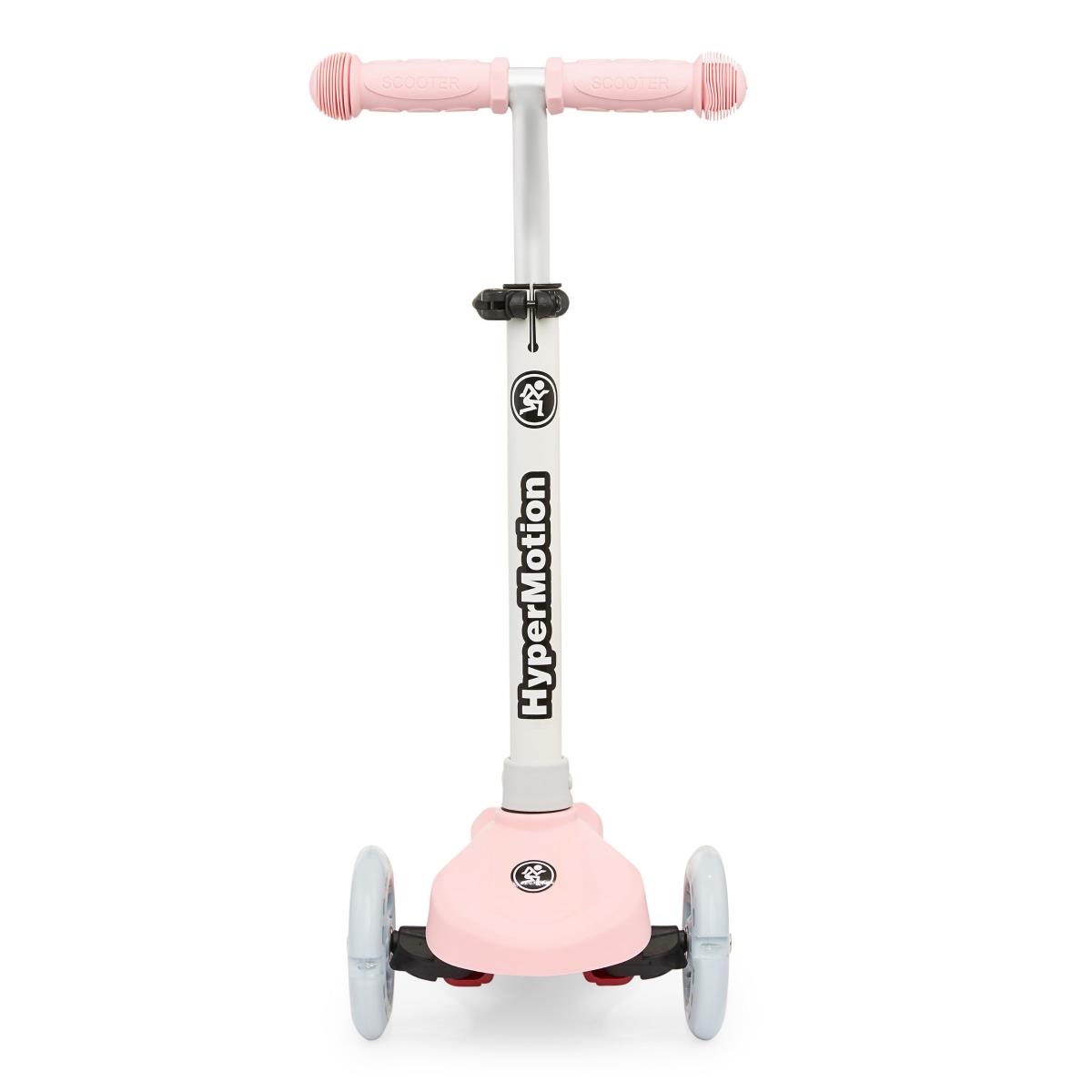 TRINGO dreirädriger Balance-Scooter, 3-8 Jahre alt – rosa + leuchtende LED-Räder