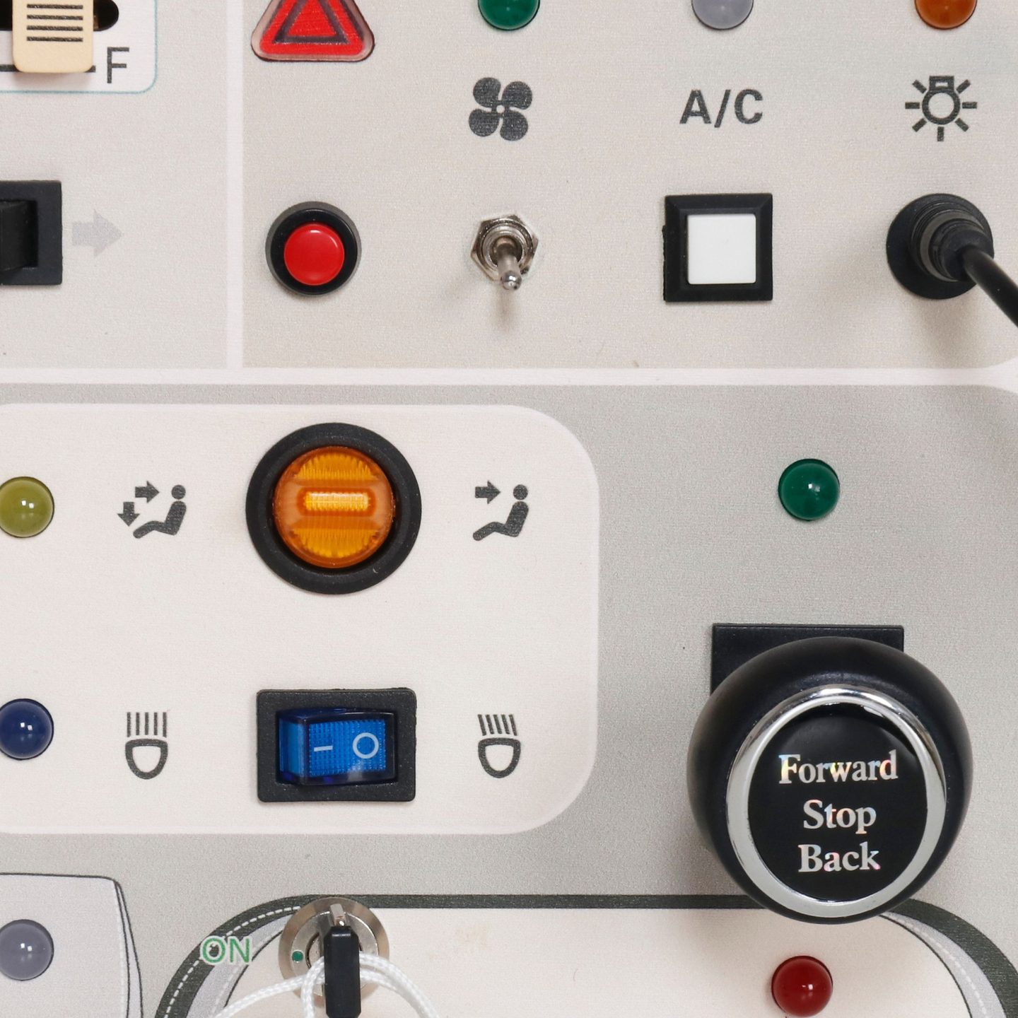 Montessori Spielbrett aus Holz für Kleinkinder - Armaturenbrett für Autos