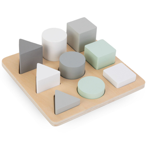 Holzpuzzle - Sortierer - Drei Figuren