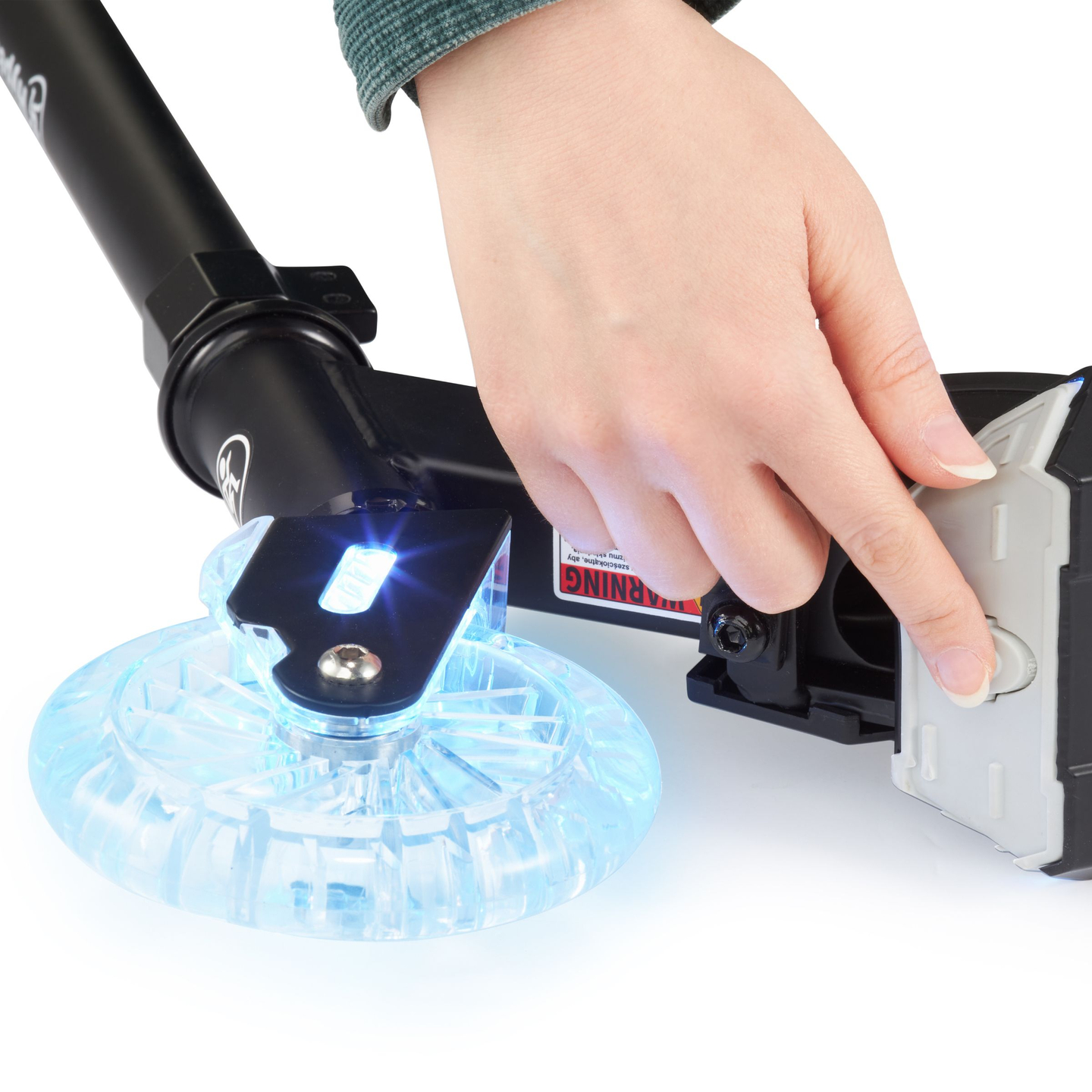 Zweirad-Roller mit LED-Faltlicht - HyperMotion Ice Flash