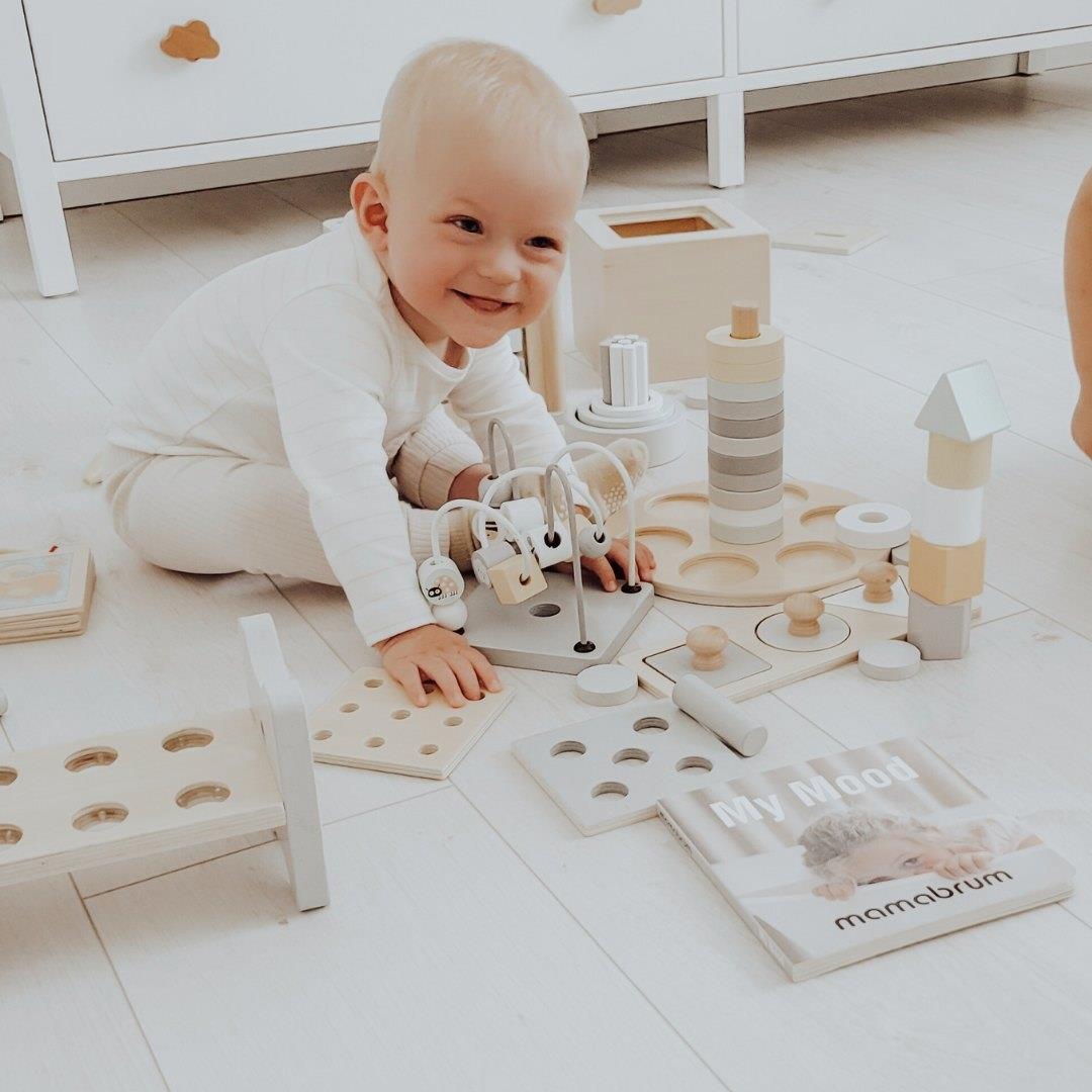 Montessori-Lernbox für Kleinkinder – 6 Spielzeuge